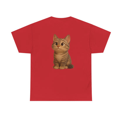 Adorable Cat Graphic Tee, Cute Pet Lover's Shirt, Animal Lover's Gift, Cozy Everyday T-Shirt, Perfect for Cat Lovers