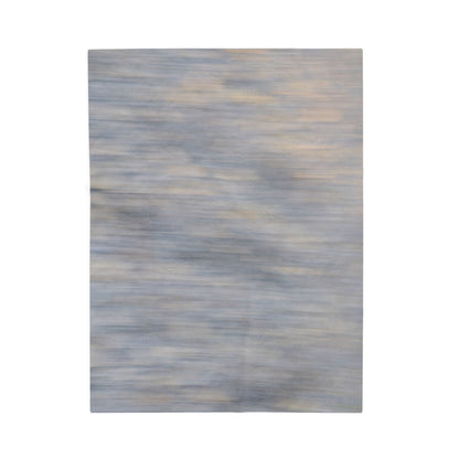 Cozy Velveteen Plush Blanket - Soft Textured Throw for Relaxation & Comfort - TRV