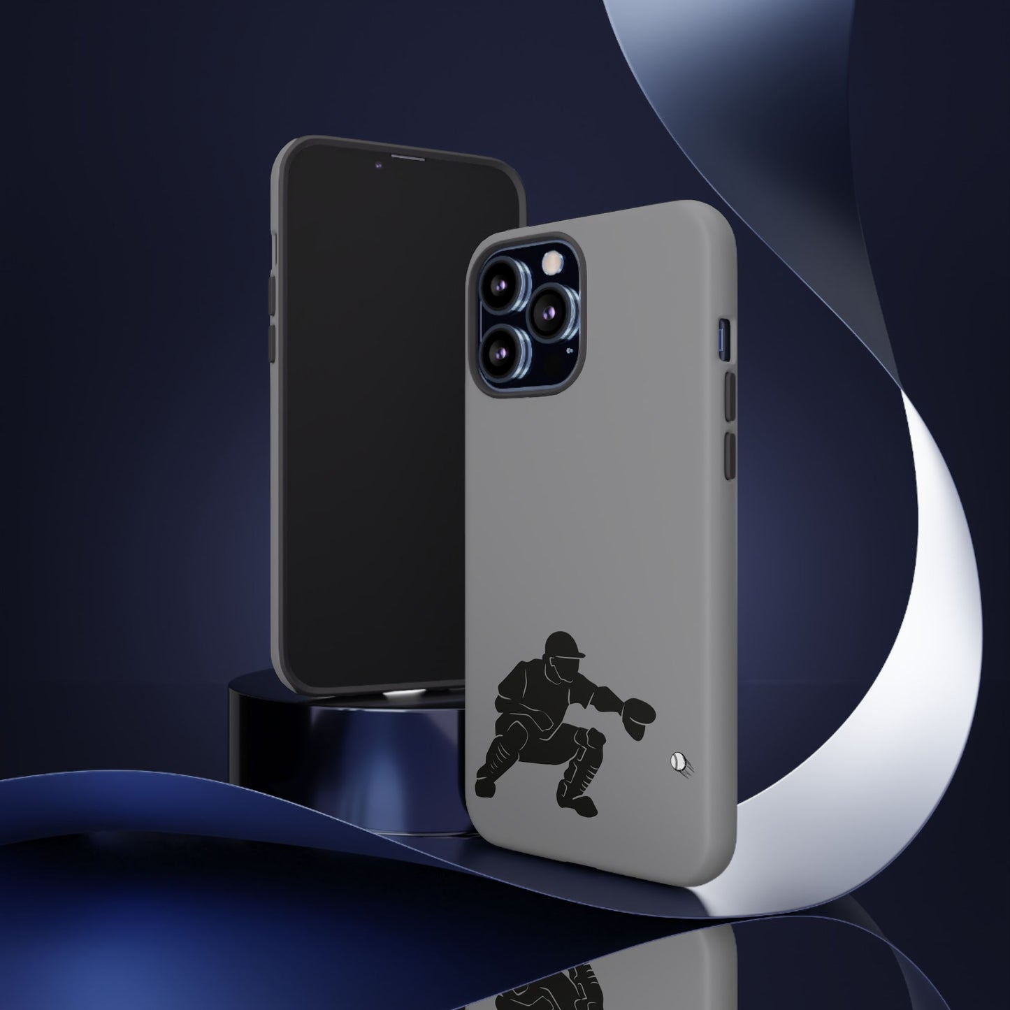 Baseball Catcher Phone Case - Tough Cases, Sports Phone Cover, Great for Athletes, Perfect Gift for Baseball Lovers, Unique Cell Phone Design - TRV