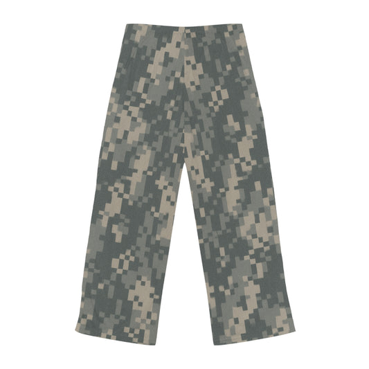 Camouflage Women's Pajama Pants, Cozy Sleepwear, Military-Inspired Loungewear, Perfect Gift for Her, Relaxed Fit for Home - TRV