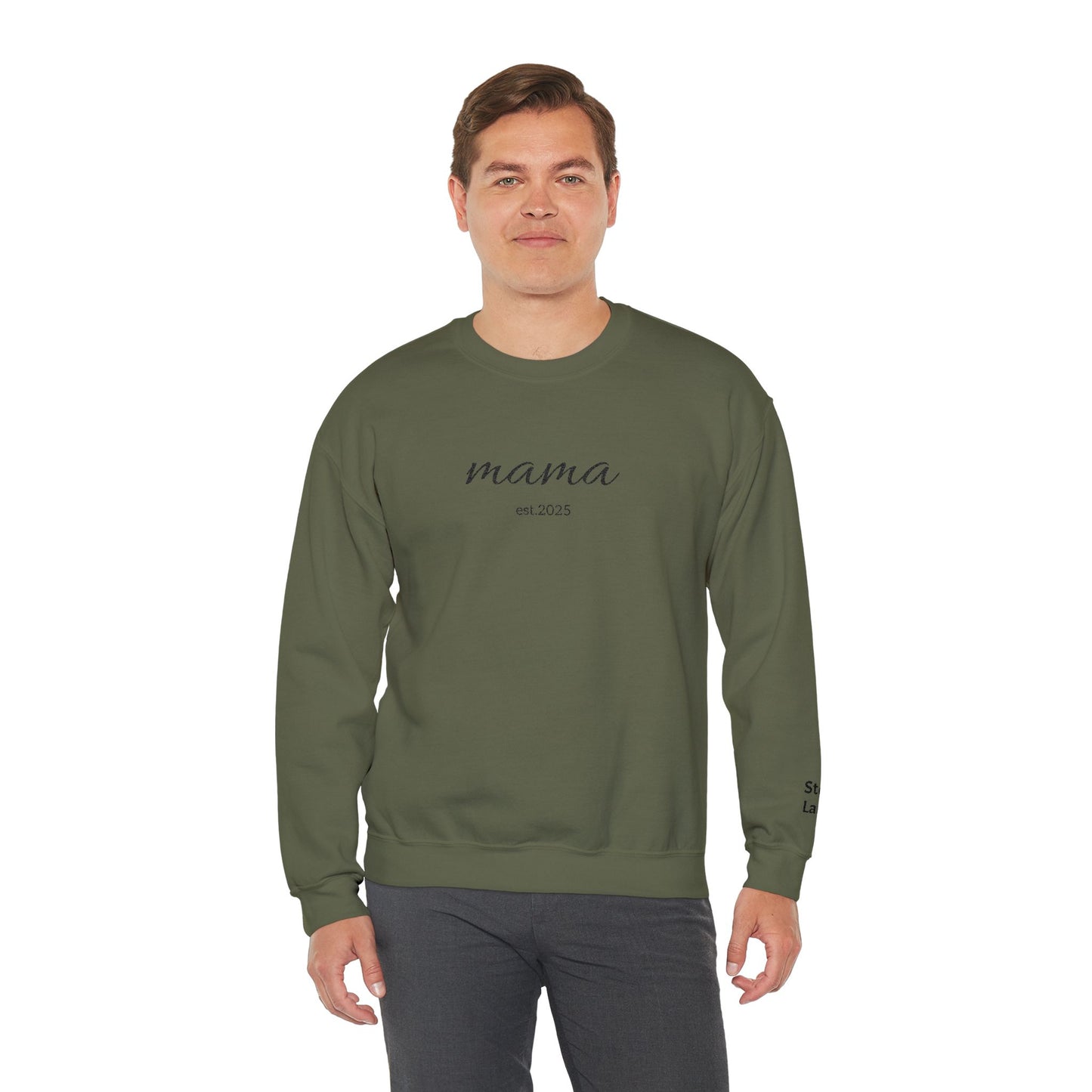 mama sweatshirt | simple script mom pullover - TRV
