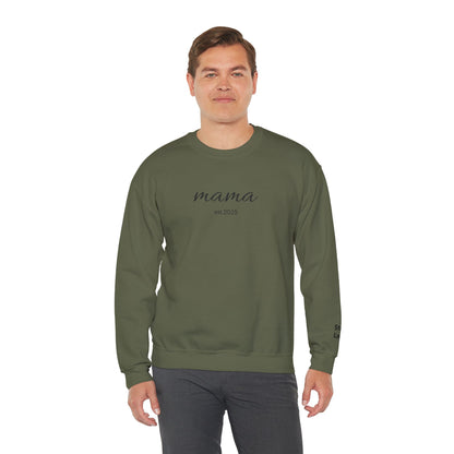 mama sweatshirt | simple script mom pullover - TRV