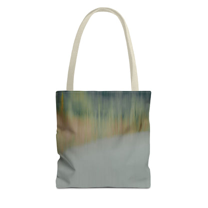 Serene Landscape Tote Bag - Stylish Eco-Friendly Carryall for Everyday Use - TRV