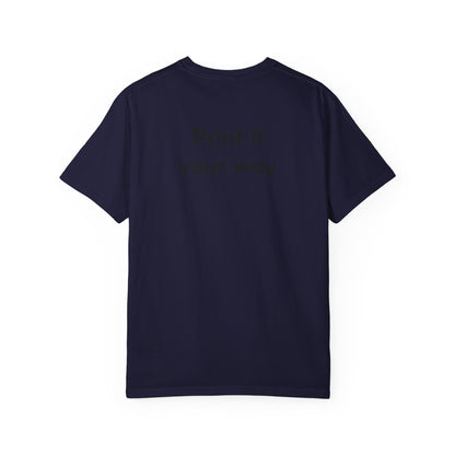 Design Your Own Garment-Dyed T-Shirt — TRV08 Custom Tee
