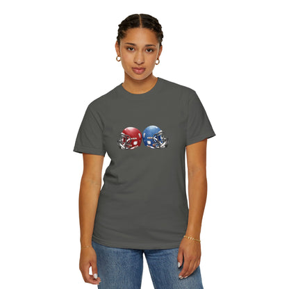 Unisex Football Rivalry T-Shirt - Perfect Gift for Game Day, Sports Fans, Tailgating, Football Season, Team Spirit Gear