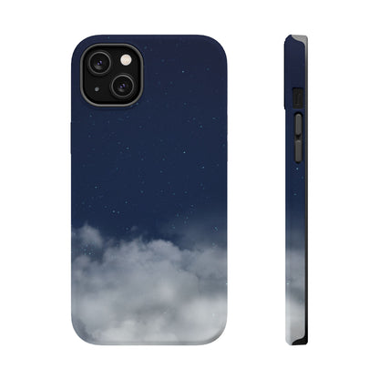 Night Sky Magnetic Impact-Resistant Phone Case — Foggy Cloud Design