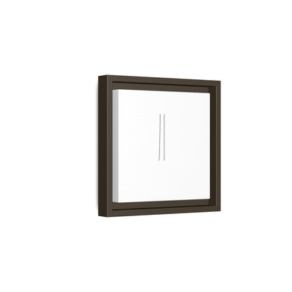 Minimal Line Art | Matte Canvas Framed