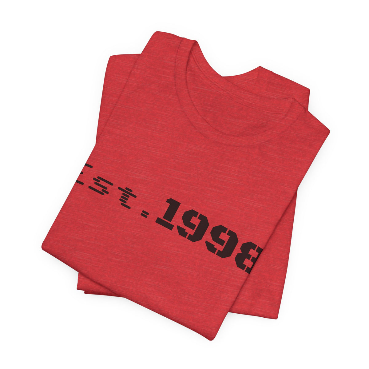 Vintage Est. 1998 T-shirt by Printify featuring a graphic design celebrating the year of birth.