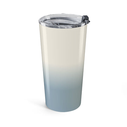 Blue ombre 20oz insulated stainless steel tumbler - view 3