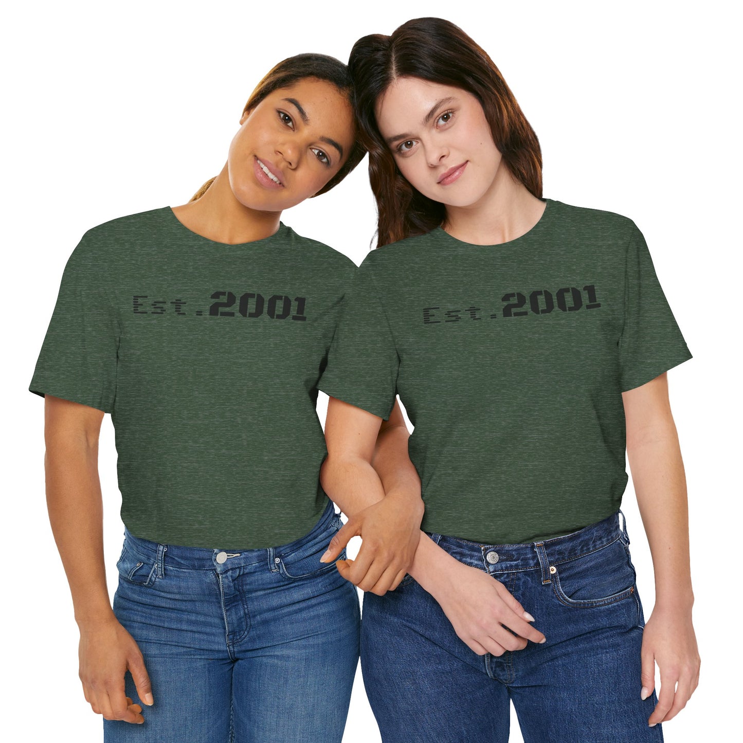 Est. 2001 Unisex Tee - Timeless Casual Wear, Birthday Gift, Nostalgic Fashion, Everyday Comfort, Trendy Streetwear