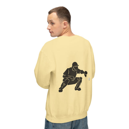 Baseball Catcher Unisex Sports Crewneck Sweatshirt - Perfect for Athletes & Casual Wear, Great for Game Days, Birthdays, Apparel for Fans