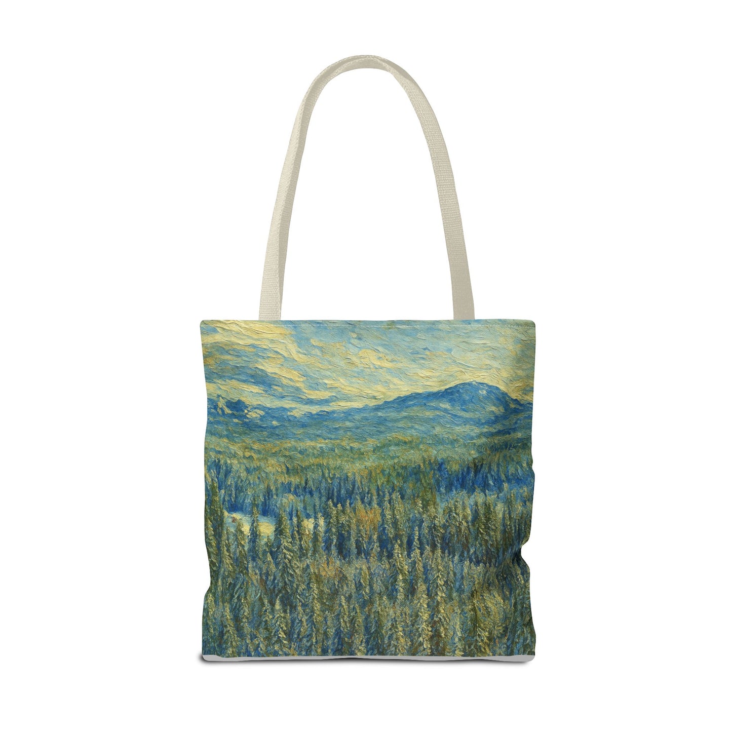 Nature-Inspired Tote Bag, Eco-Friendly Carryall, Bohemian Style Purse, Art Tote, Great Gift for Nature Lovers, Shopping Bag, Travel [...] - TRV