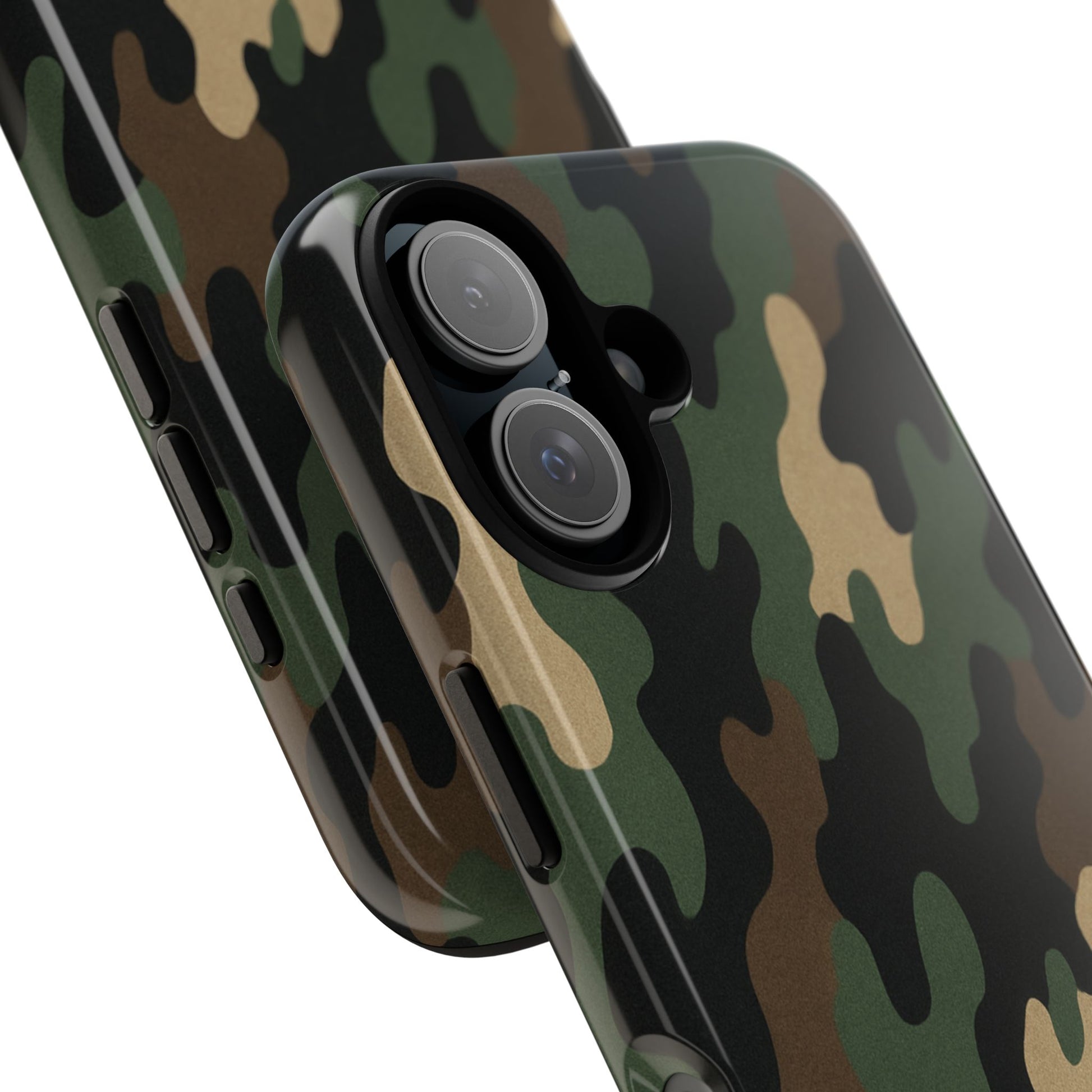 Camouflage Phone Case, Tough Cases, Military Style, Unique Phone Accessories, Gift for Him, Durable Phone Cover - TRV