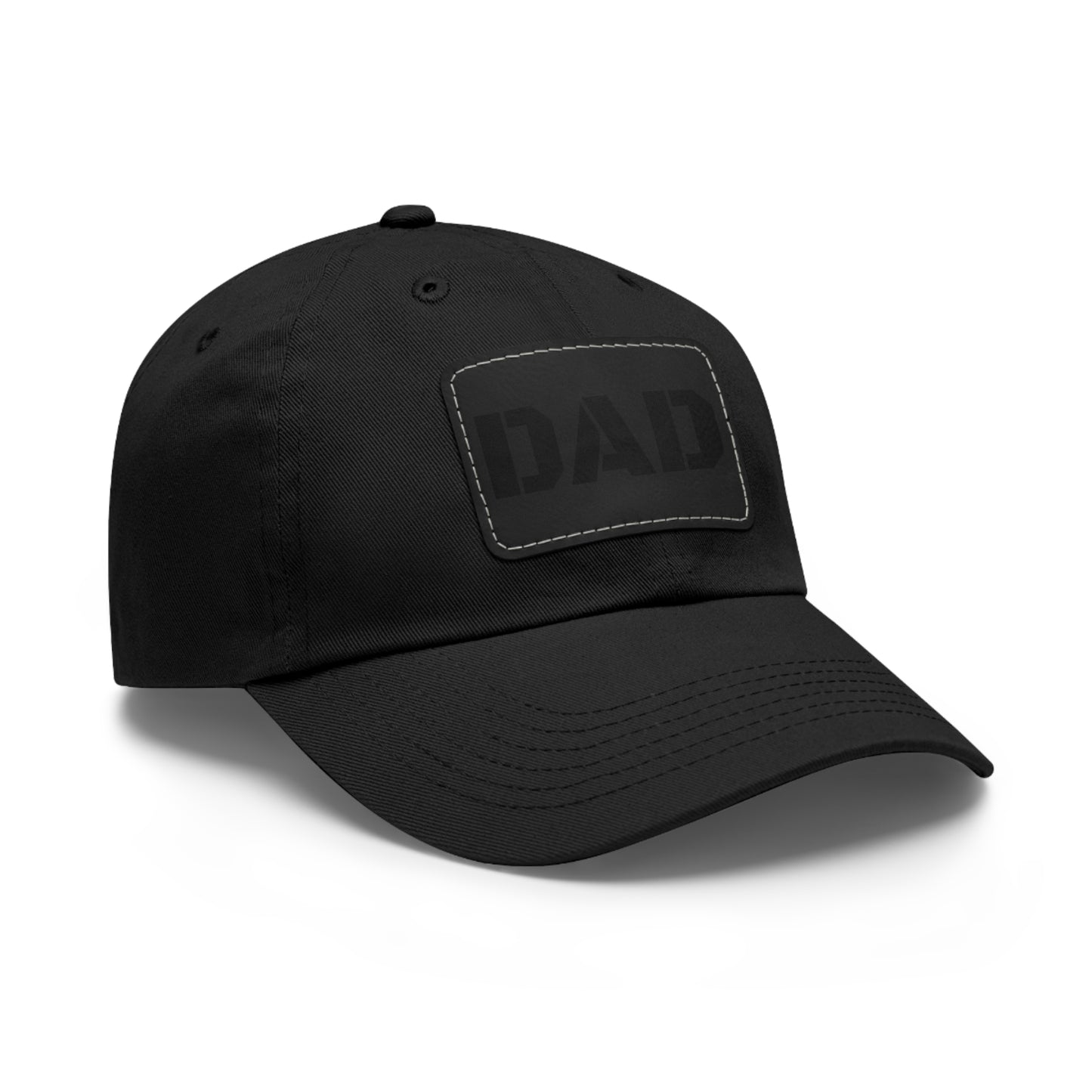Stylish Dad Hat with Leather Patch | Perfect Gift for Fathers Day, Casual Wear, Dad's Birthday, Outdoor Activities