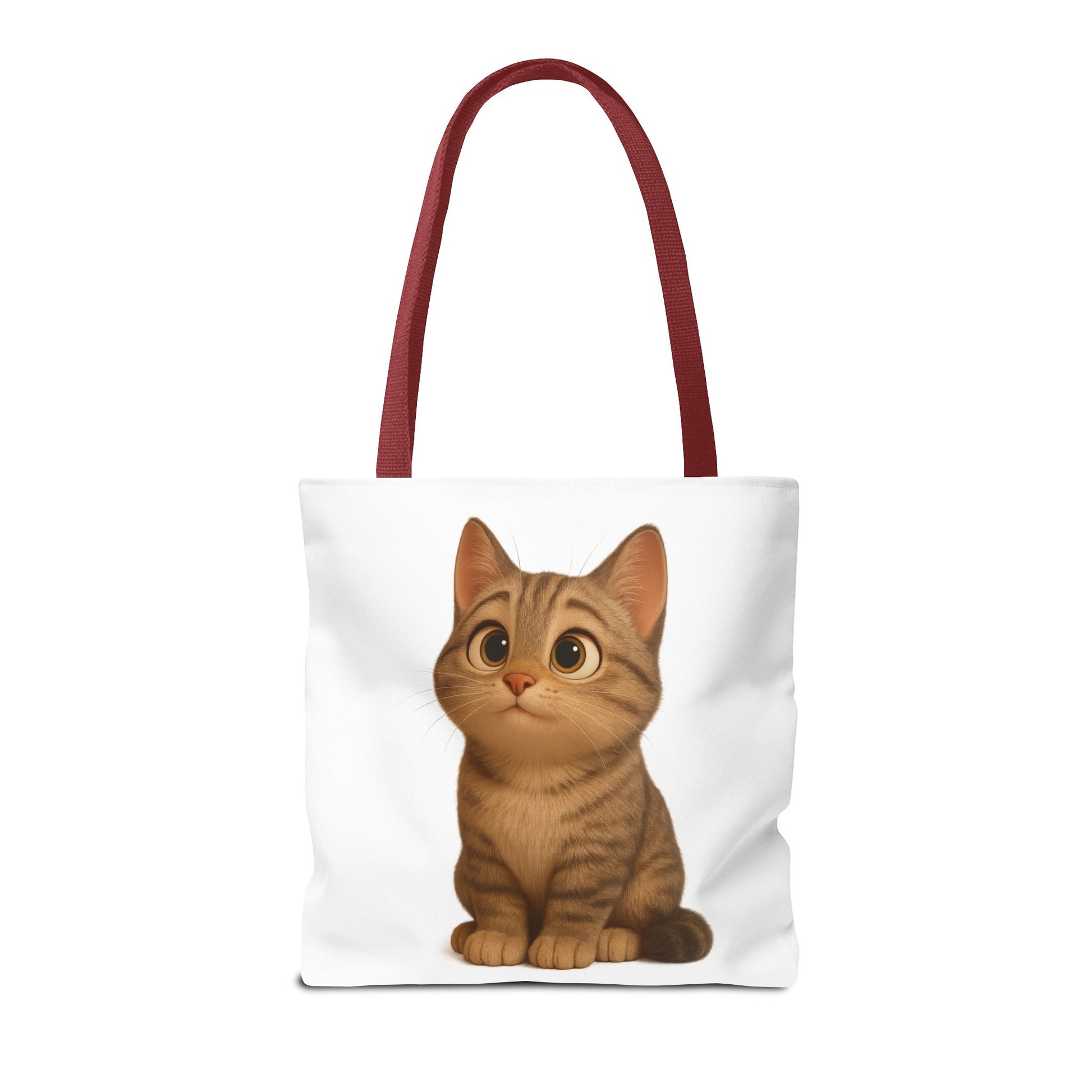 Cute Cat Tote Bag - Perfect for Animal Lovers, Eco-Friendly Carryall, Beach Bag, Shopping Tote, Gift for Cat Owners - TRV