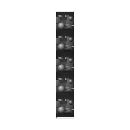 Geometric Shapes Black & Gray Wrapping Paper | Gift Wrap Roll