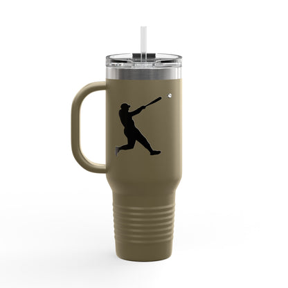Insulated Baseball Travel Mug, 40oz - Perfect for Sports Fans, Coffee Lovers, Kids and Adults, Gift for Teachers, Graduations, Birthdays