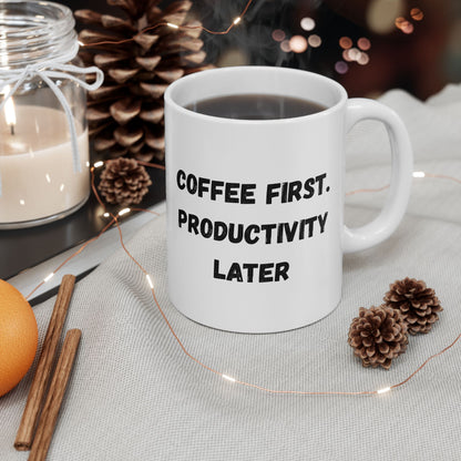 Inspiring Ceramic Coffee Mug - 11oz & 15oz - Perfect for Creativity & Motivation Lovers - TRV