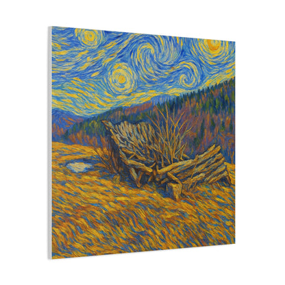 Stretched Canvas Art Print, Beautiful Wall Decor, Home Aesthetics, Gift Idea, Perfect for Art Lovers, Unique Artwork