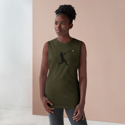 Unisex Baseball Player Tank, Men's Sports Top, Summer Workout Shirt, Casual Sleeveless Tee, Perfect for Sports Fans and Athletes