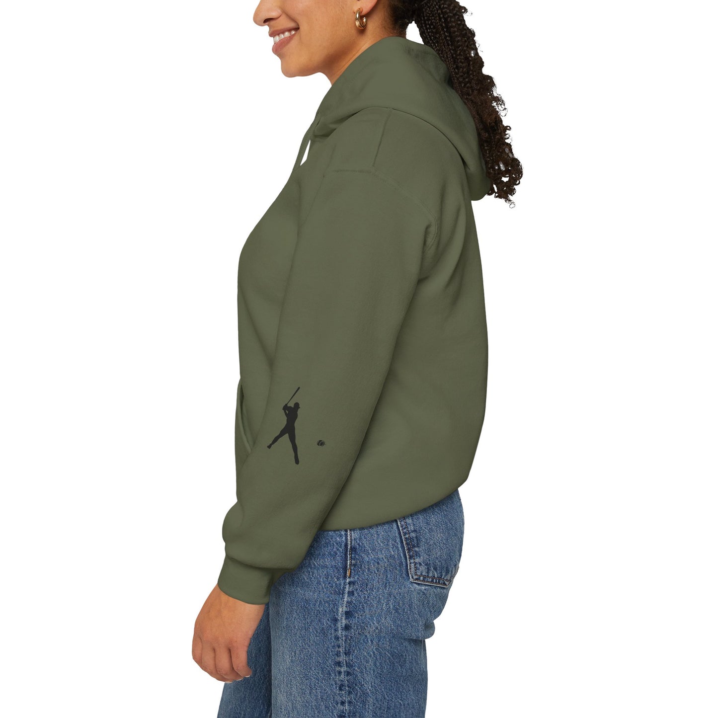 Baseball Themed Unisex Hoodie, Streetwear, Sports Fan Sweatshirt, Gift for Athletes, Casual Wear, Fall Fashion - TRV