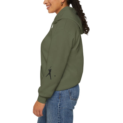 Baseball Themed Unisex Hoodie, Streetwear, Sports Fan Sweatshirt, Gift for Athletes, Casual Wear, Fall Fashion - TRV