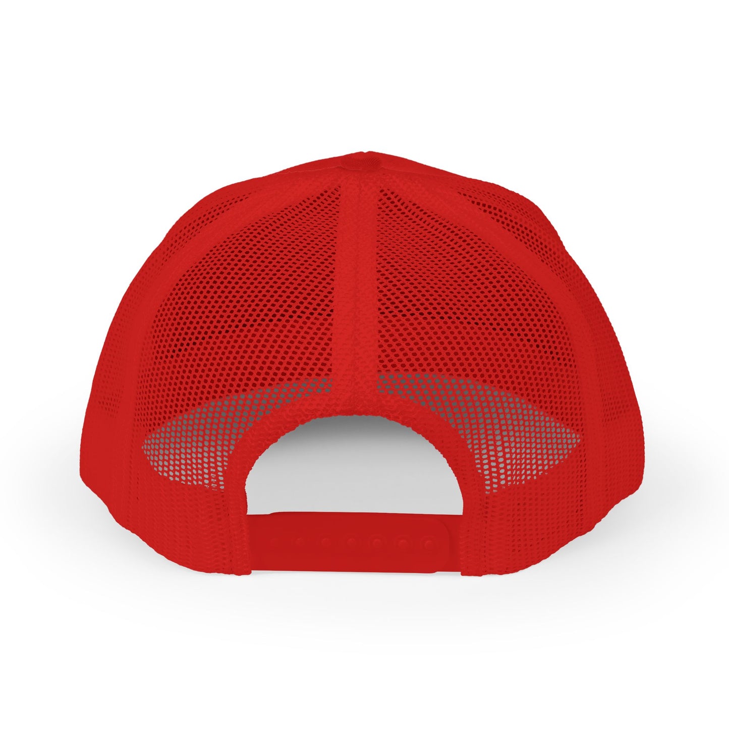 Vintage batter silhouette baseball snapback trucker cap by Printify, featuring a classic design and adjustable mesh back.