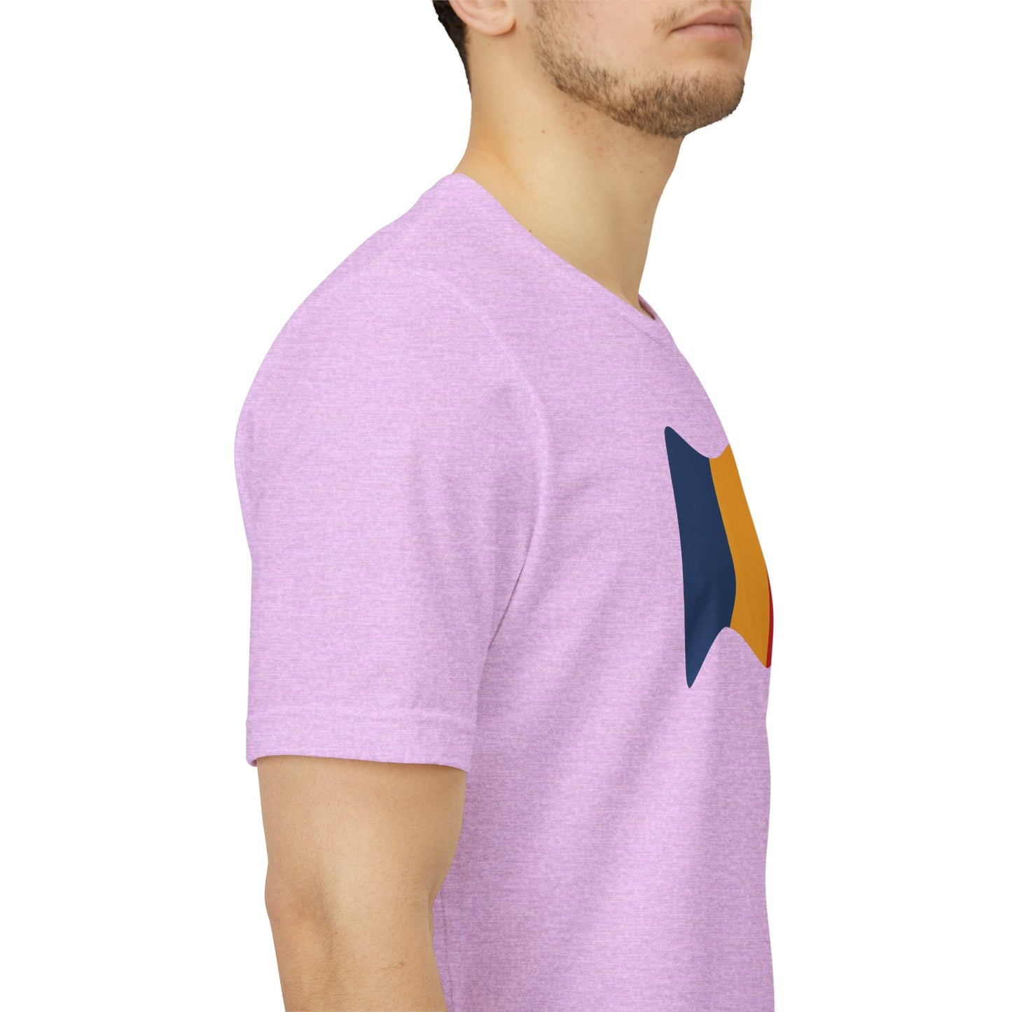 Romanian Flag Unisex Short Sleeve Tee, Casual Shirt, Travel T-Shirt, Gift for Romanians, Summer Outfit, Everyday Wear