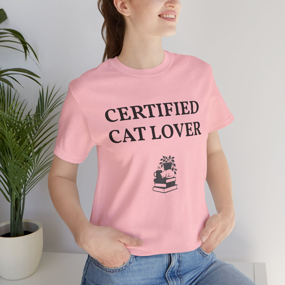 Unisex T-shirt by Printify with customizable design, featuring a plain fabric front and casual fit.