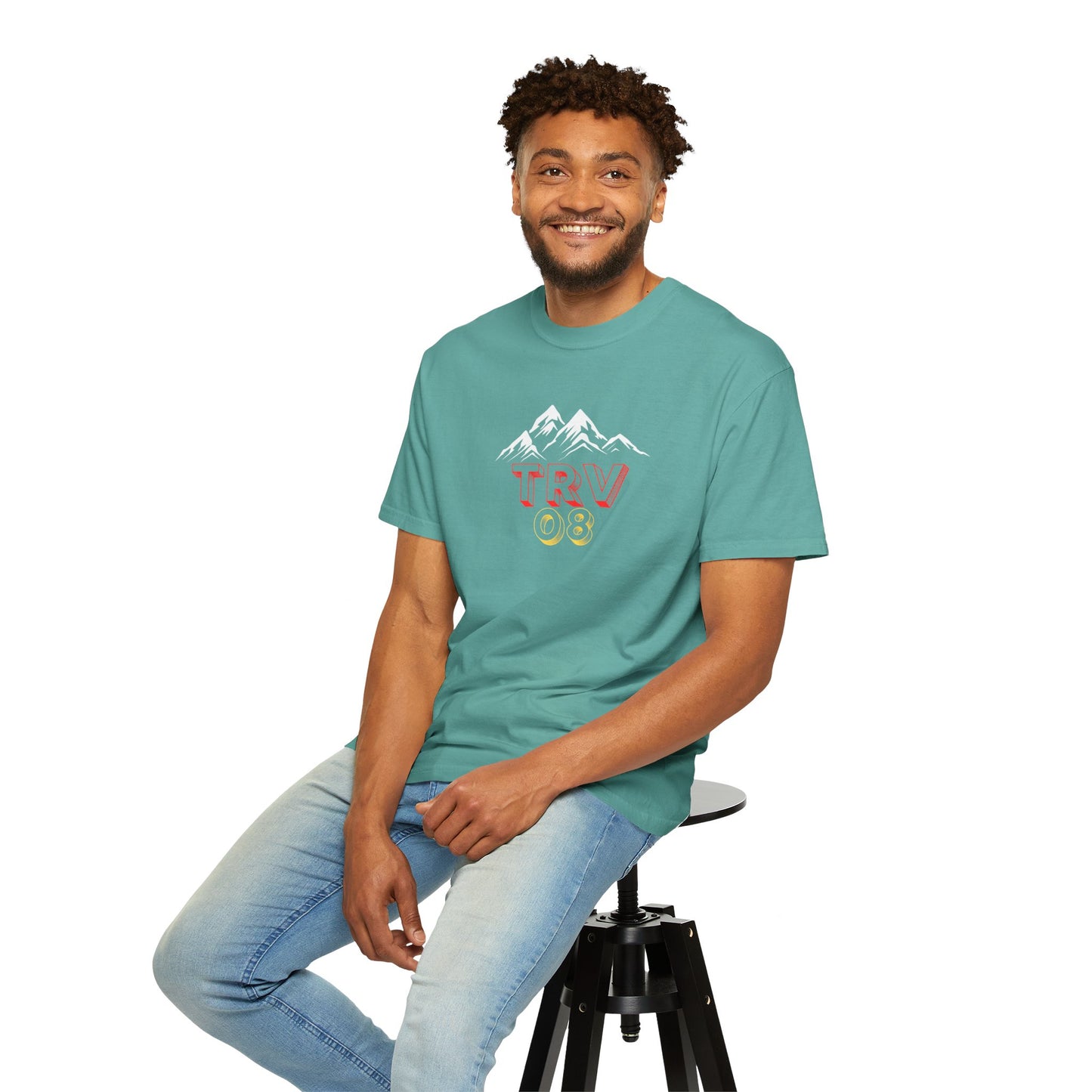 TRV08 Logo Tee | Unisex Garment-Dyed T-Shirt