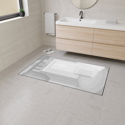 Abstract Heavy Duty Floor Mat