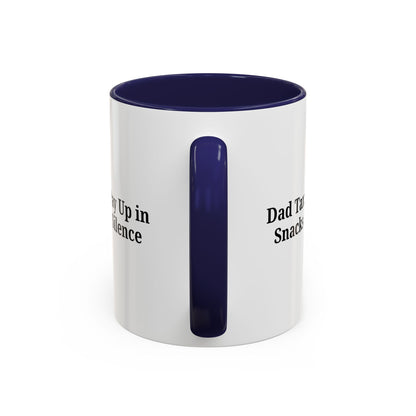 Humorous Dad Coffee Mug - Perfect Gift for Fathers, Dads, Birthdays, Father's Day, Fun Kitchen Decor, Snack Lovers - TRV
