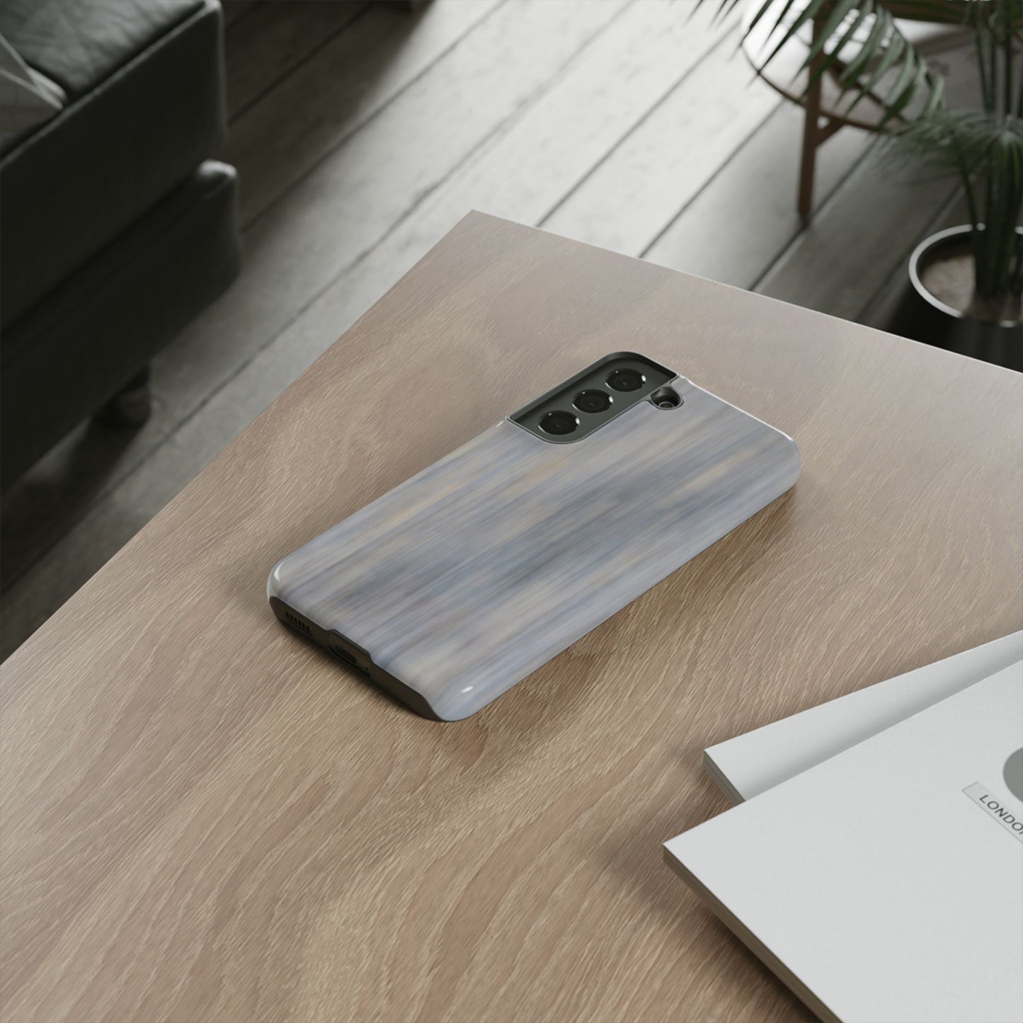 Stylish Tough Phone Case - Durable Protection with Modern Marble Design - TRV