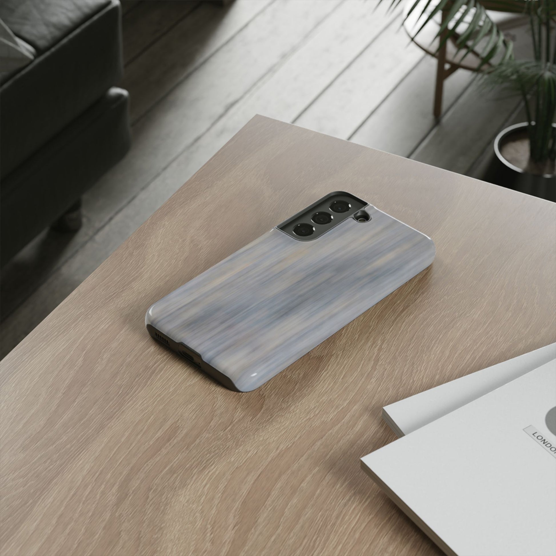 Stylish Tough Phone Case - Durable Protection with Modern Marble Design - TRV