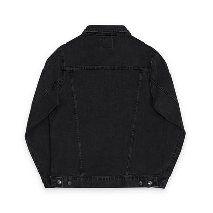 Embroidered Unisex Denim Jacket - Stylish, Casual, Perfect for Summer Outings, Men's & Women's Fashion Statement, Birthday Gift, [...] - TRV