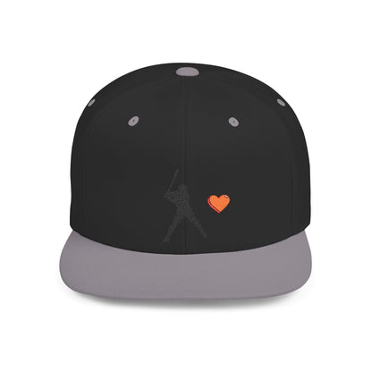 Baseball Love Snapback Hat | Gift for Sports Fans, Casual Wear, Team Spirit, Father's Day, Birthday, Outdoor Activities - TRV