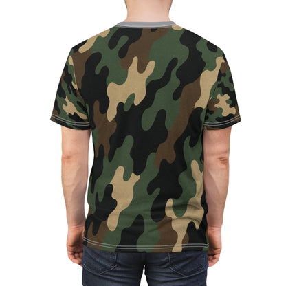 Camo Unisex Tee - Comfortable All-Occasion Apparel | Casual Everyday Wear, Outdoor Adventure Shirt, Gift for Him, Her, and Teens - TRV