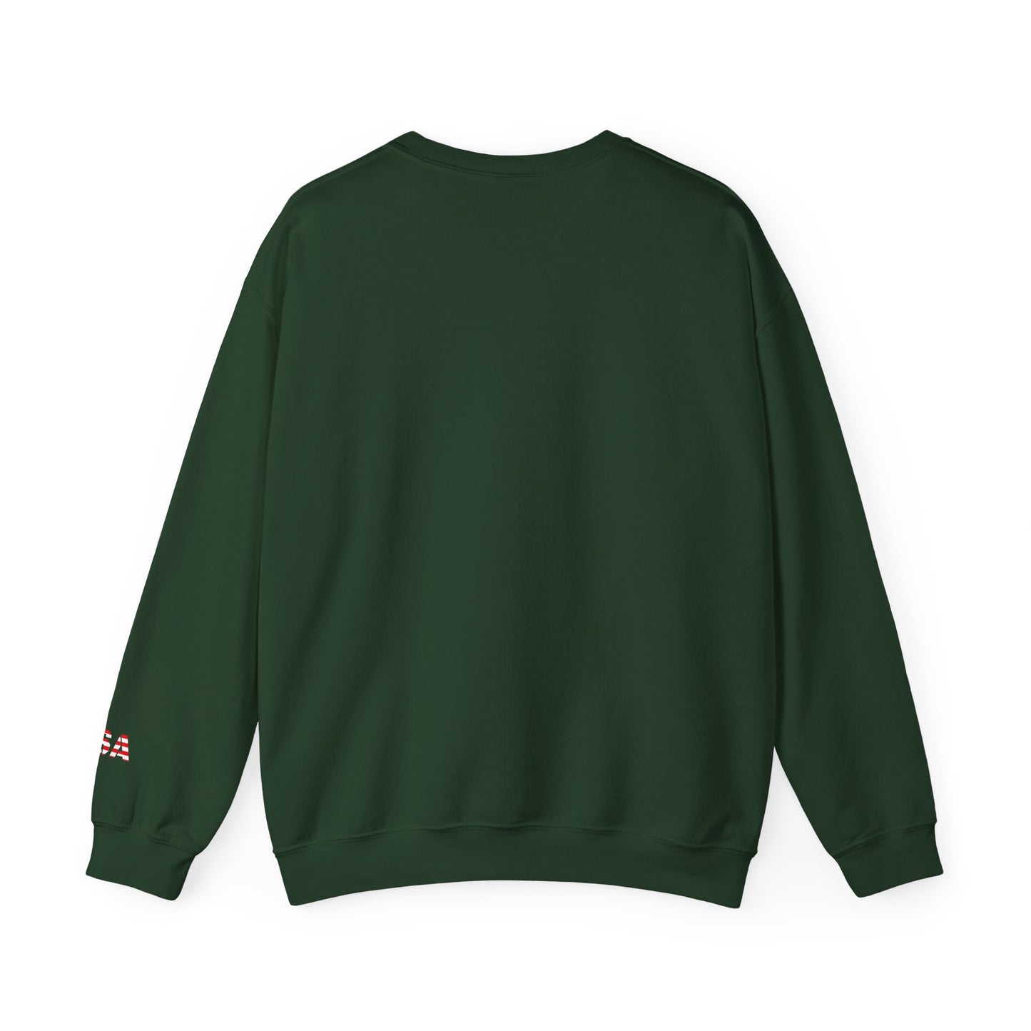 USA Flag Unisex Crewneck Sweatshirt, Cozy Apparel, Casual Wear, Independence Day Gift, Americana Style