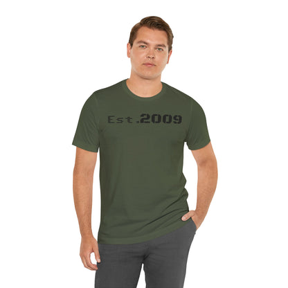 Established 2009 Unisex Tee - Casual Wear, Birthday Gift, Graduation Outfit, Anniversary Shirt, Personalized Fashion - TRV