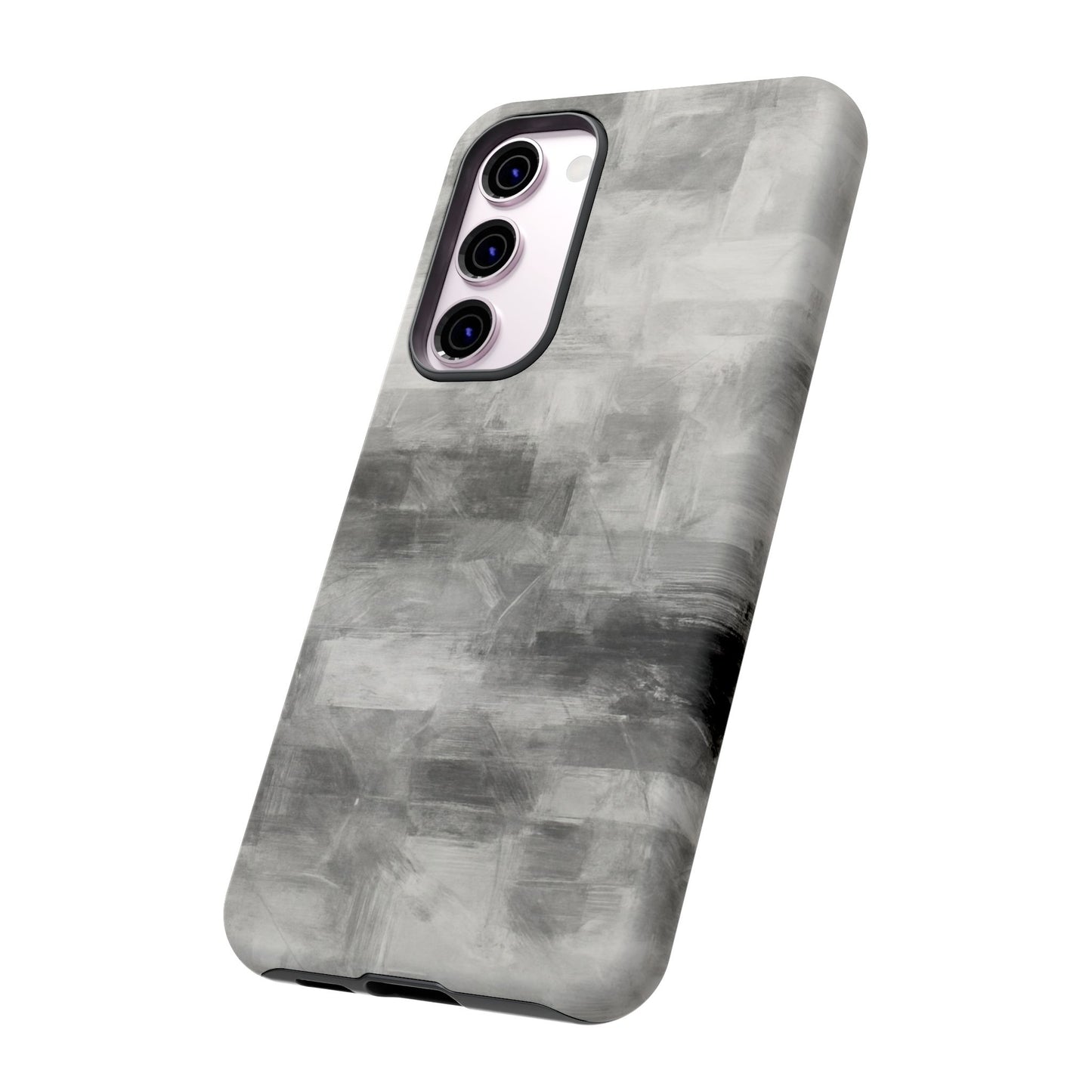 Stylish Phone Case for Tough Protection, Marble Grey Design, Customizable Gift for Her, Unisex Mobile Accessory, Birthday Present, [...] - TRV