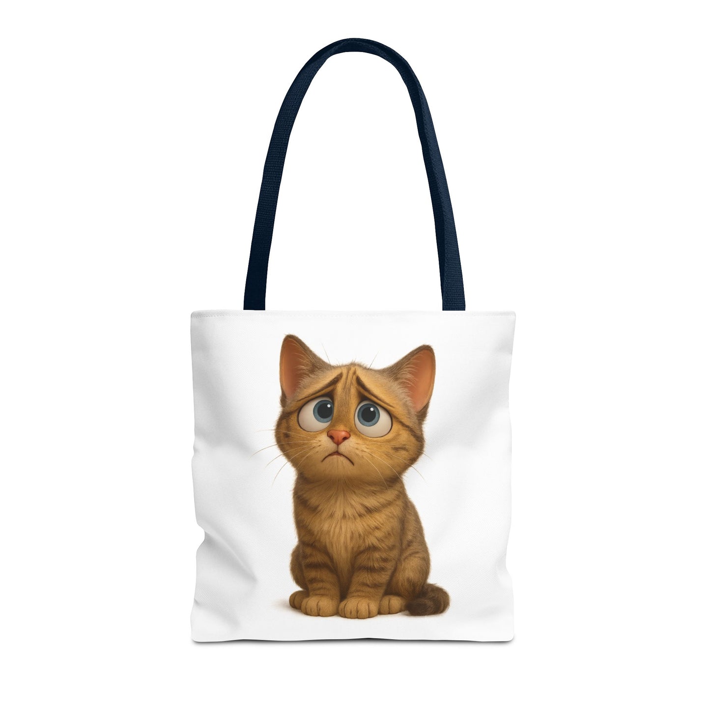Cute Cat Tote Bag, Animal Lover Gift, Shopping Tote, Reusable Bag, Cute Merchandise, Eco-Friendly Gift - TRV