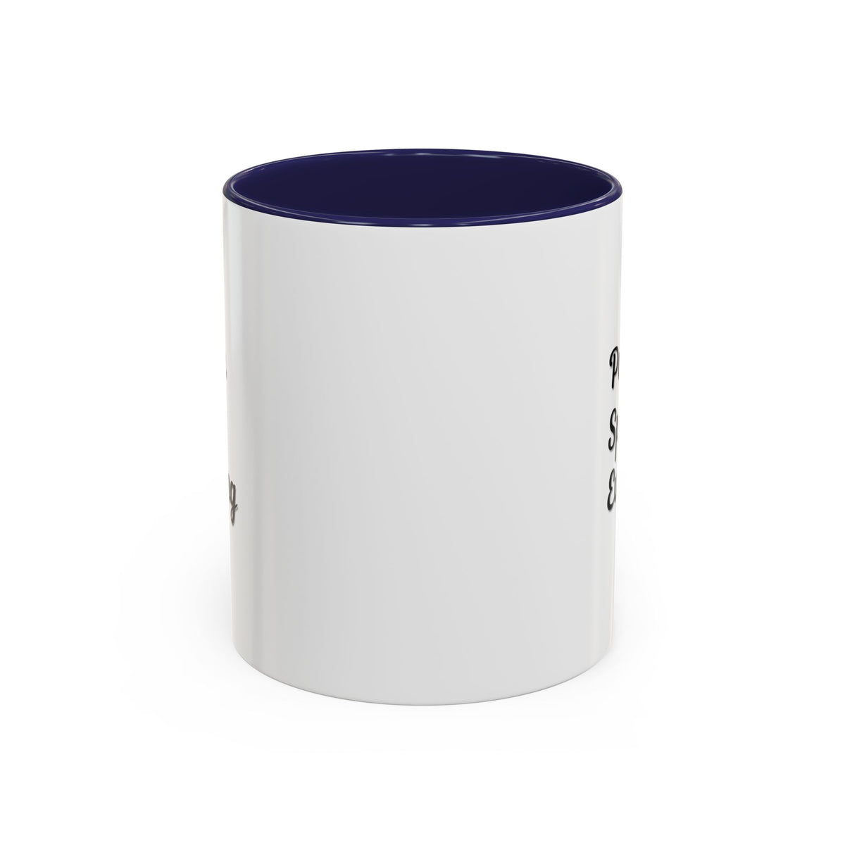 Pumpkin Spice Everything Accent Coffee Mug by Printify, fall-themed ceramic mug with orange and pumpkin design, 11oz.
