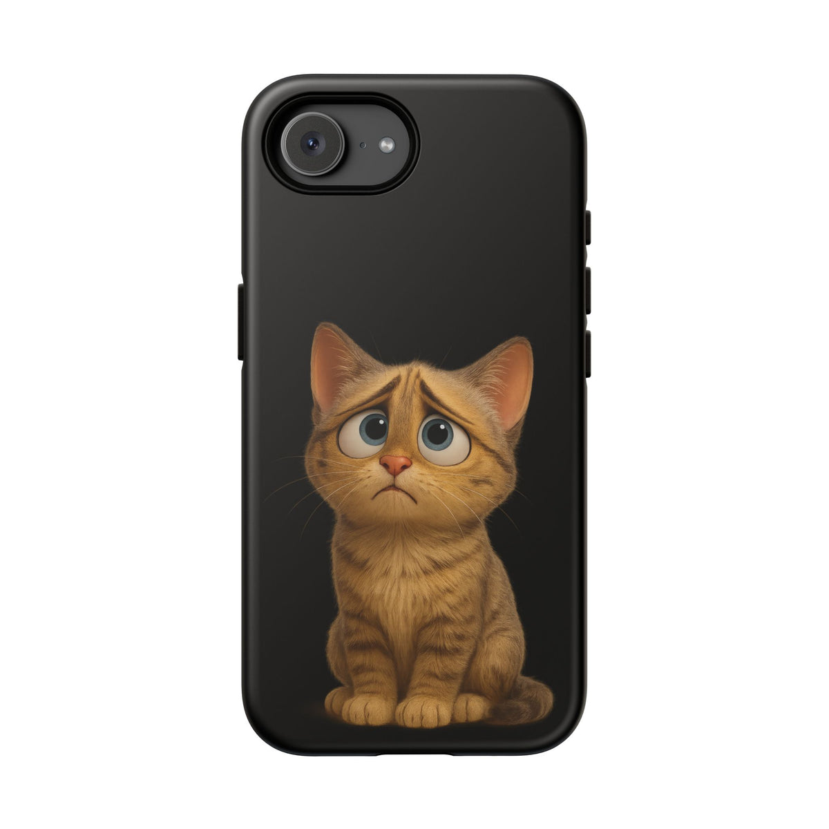 Cat Phone Case, cute sad kitty design - view 80