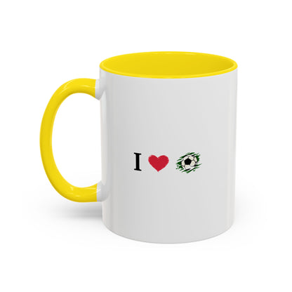 Soccer Love Mug - Accent Coffee Mug (11 & 15oz) | Perfect Gift for Soccer Fans, Sports Gifts, Customized Mugs, Birthday Present, Fan [...] - TRV
