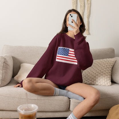American Flag Unisex Crewneck Sweatshirt | Cozy Patriotic Sweater | Perfect for Independence Day, Casual Wear, Gifts for Him/Her, [...]