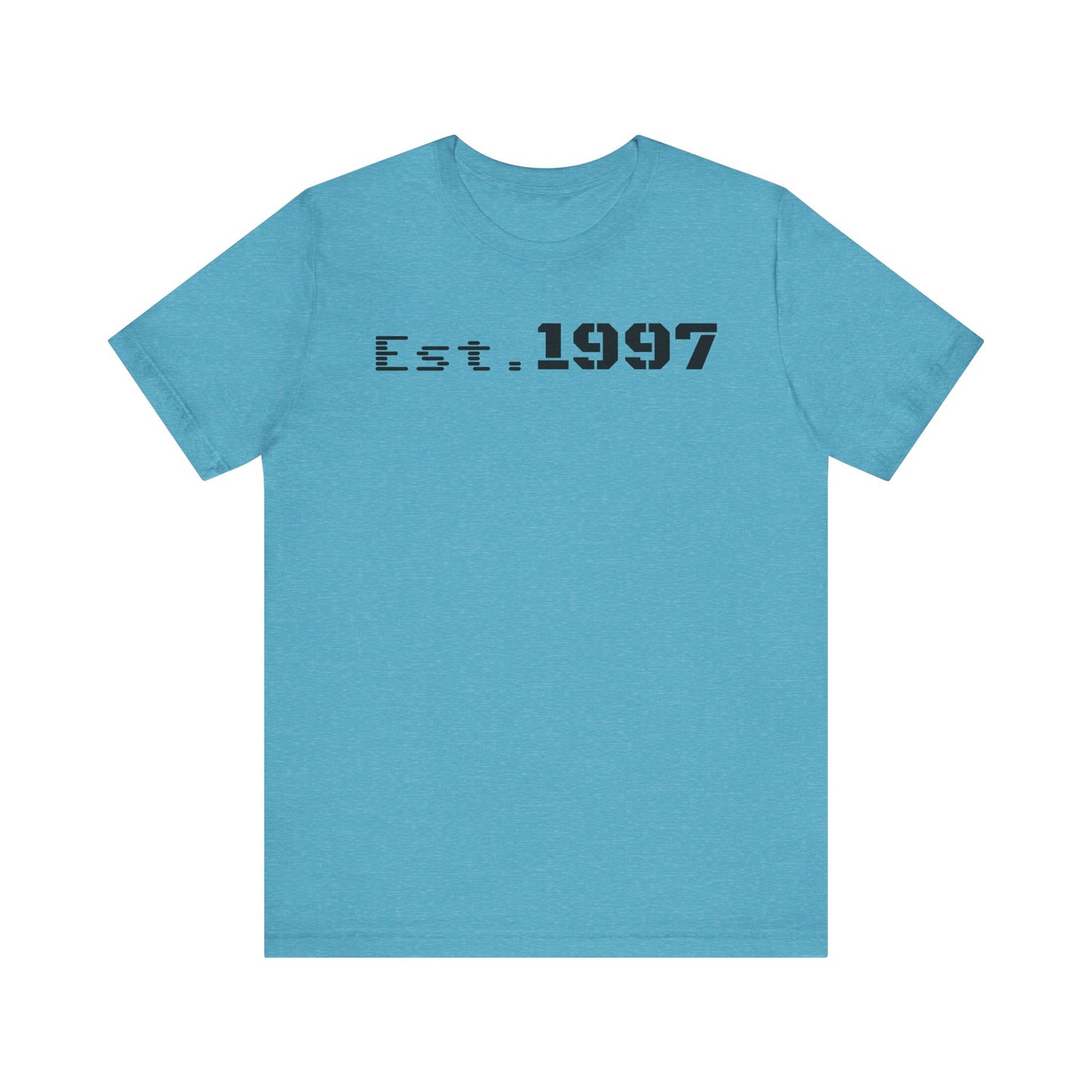 Est. 1997 Unisex Jersey Short Sleeve Tee - Vintage Style, Perfect for Birthdays, Casual Wear, Gifts, Anniversaries, Retro Fashion