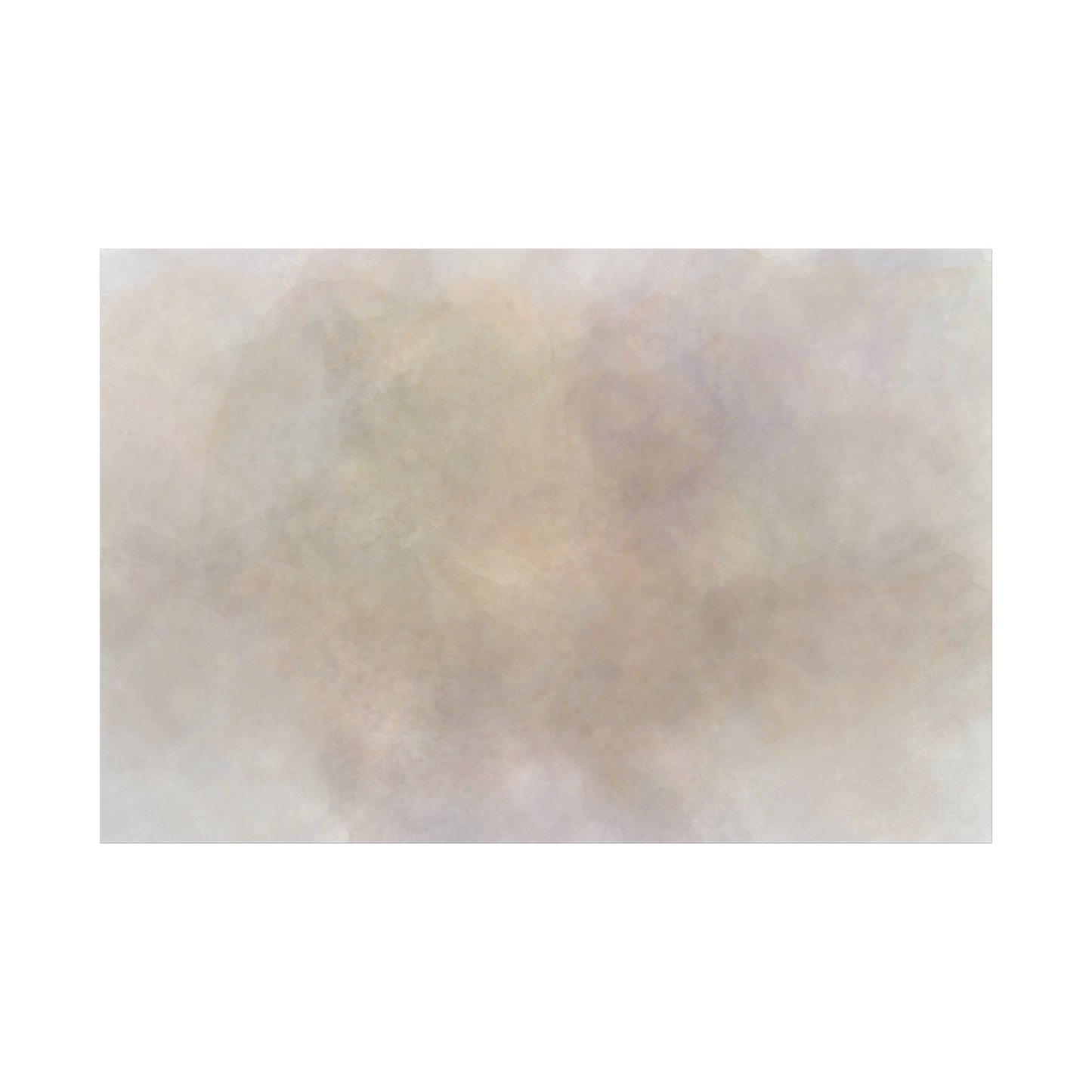 Soft Neutral Abstract Fog Canvas