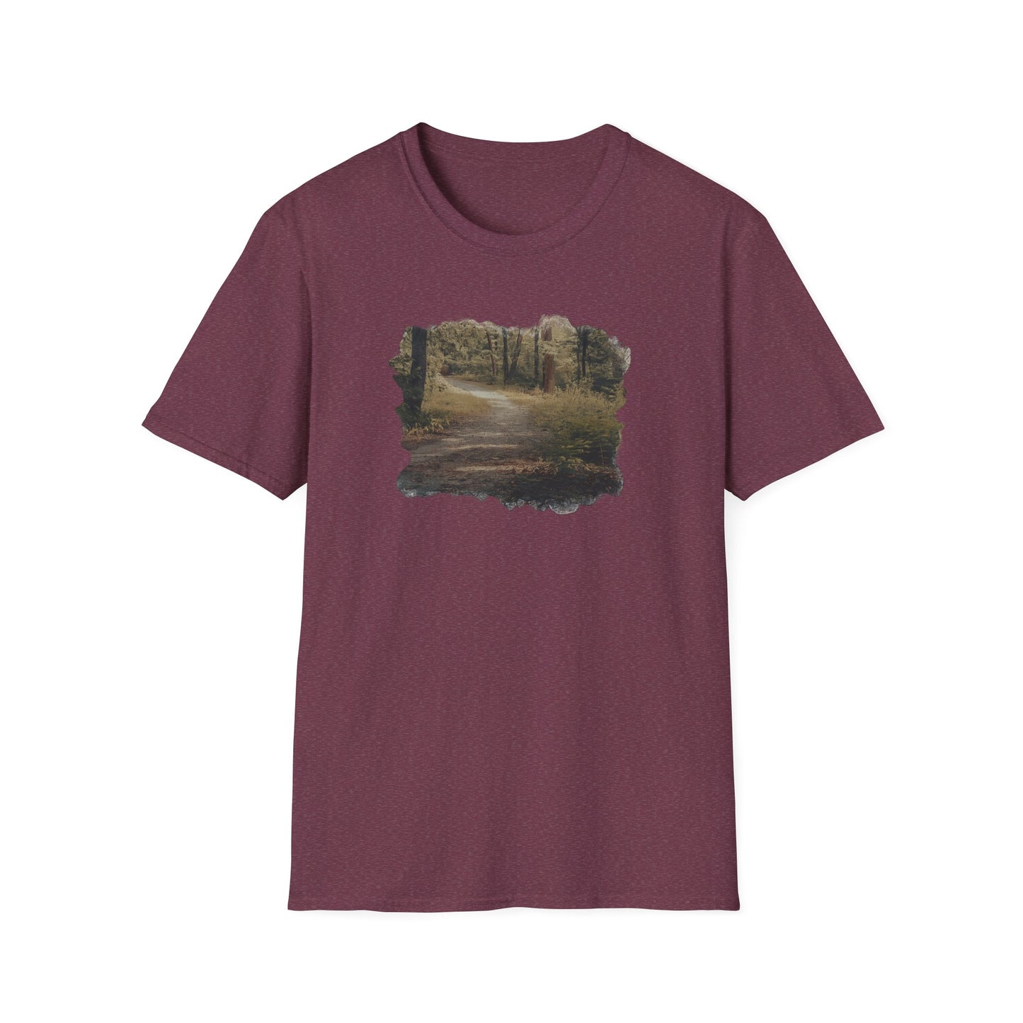 Nature-Inspired Unisex Softstyle T-Shirt | Casual Wear, Outdoor Activities, Gift for Nature Lovers, Relaxed Fit T-Shirt, Eco-Friendly Style - TRV