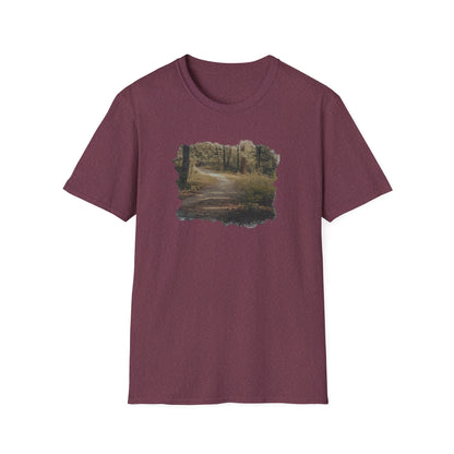 Nature-Inspired Unisex Softstyle T-Shirt | Casual Wear, Outdoor Activities, Gift for Nature Lovers, Relaxed Fit T-Shirt, Eco-Friendly Style - TRV