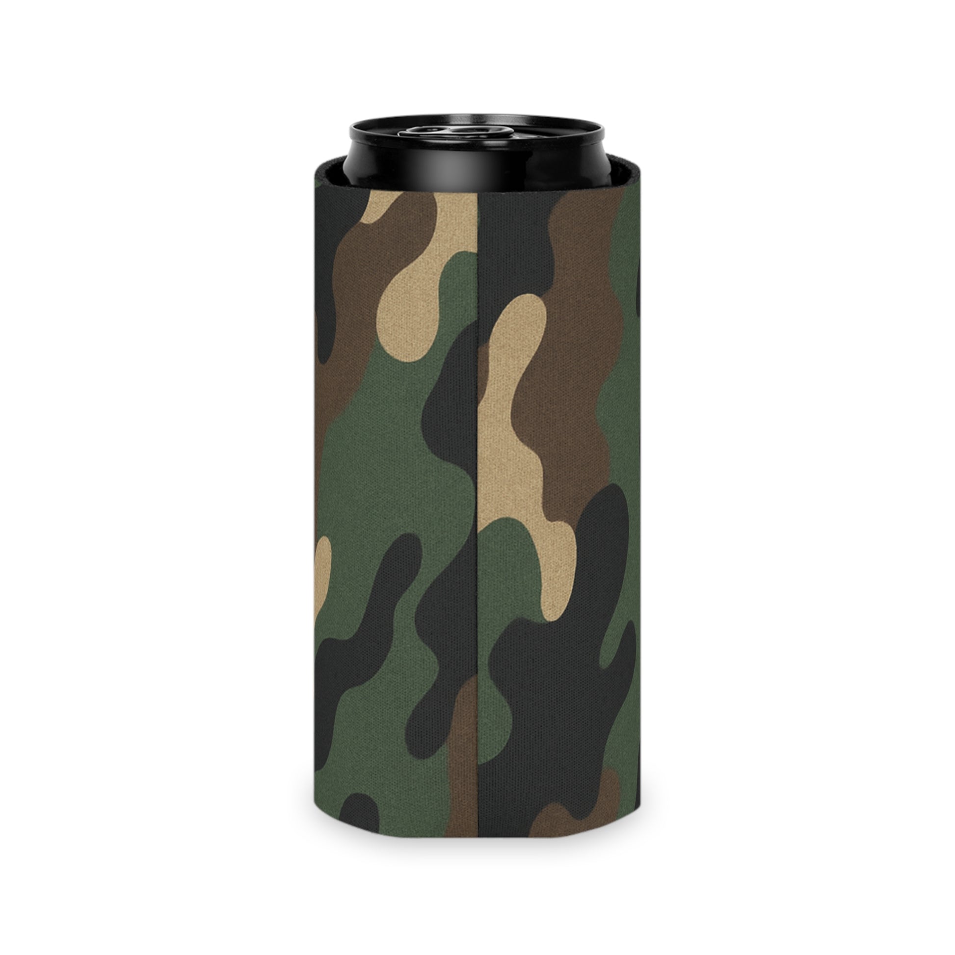 Camouflage Can Cooler | Beverage Insulator, Outdoor Parties, Gifts for Him, Hunting Accessories, Camping Gear - TRV